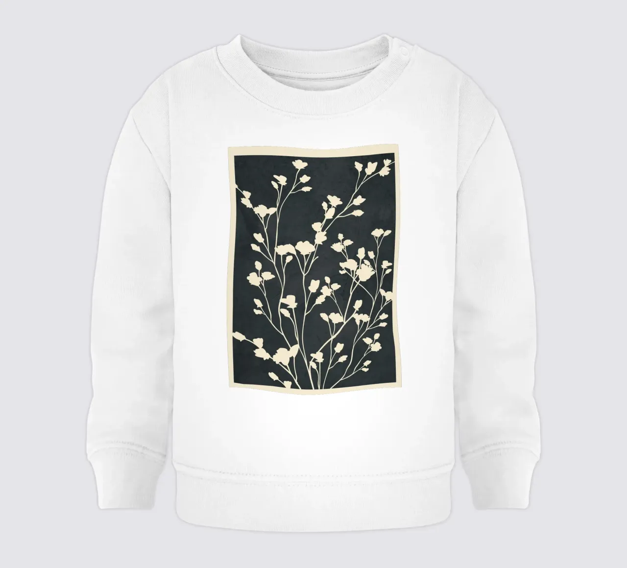 Minimal Branches Art 1 Baby Sweatshirt von Nadjaa