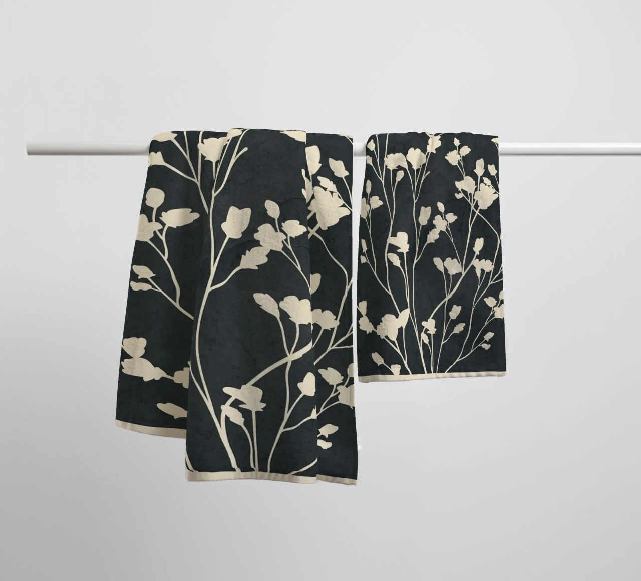 Minimal Branches Art 1 asciugamano da bagno da Nadjaa