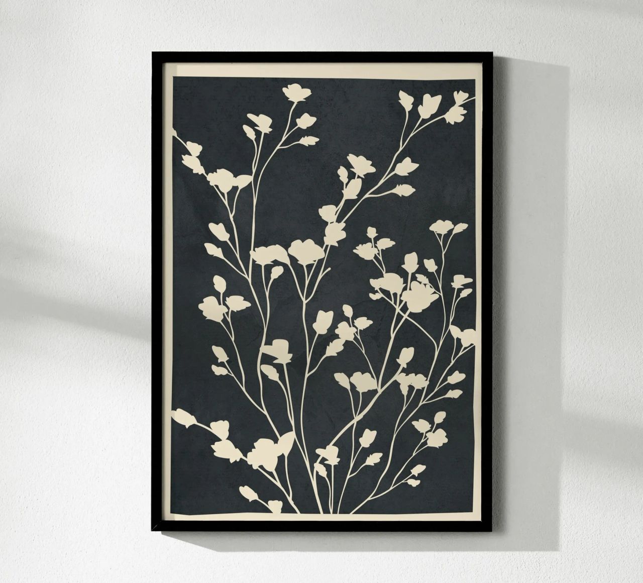 Minimal Branches Art 1 carta hahnemühle da Nadjaa