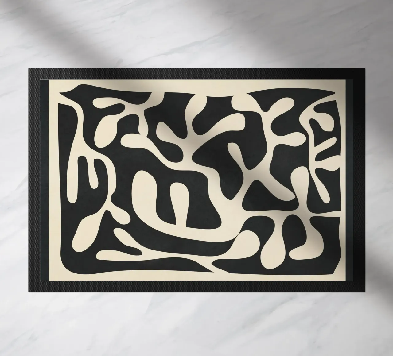 Minimalist Abstract Leaves 1 zerbino da Nadjaa