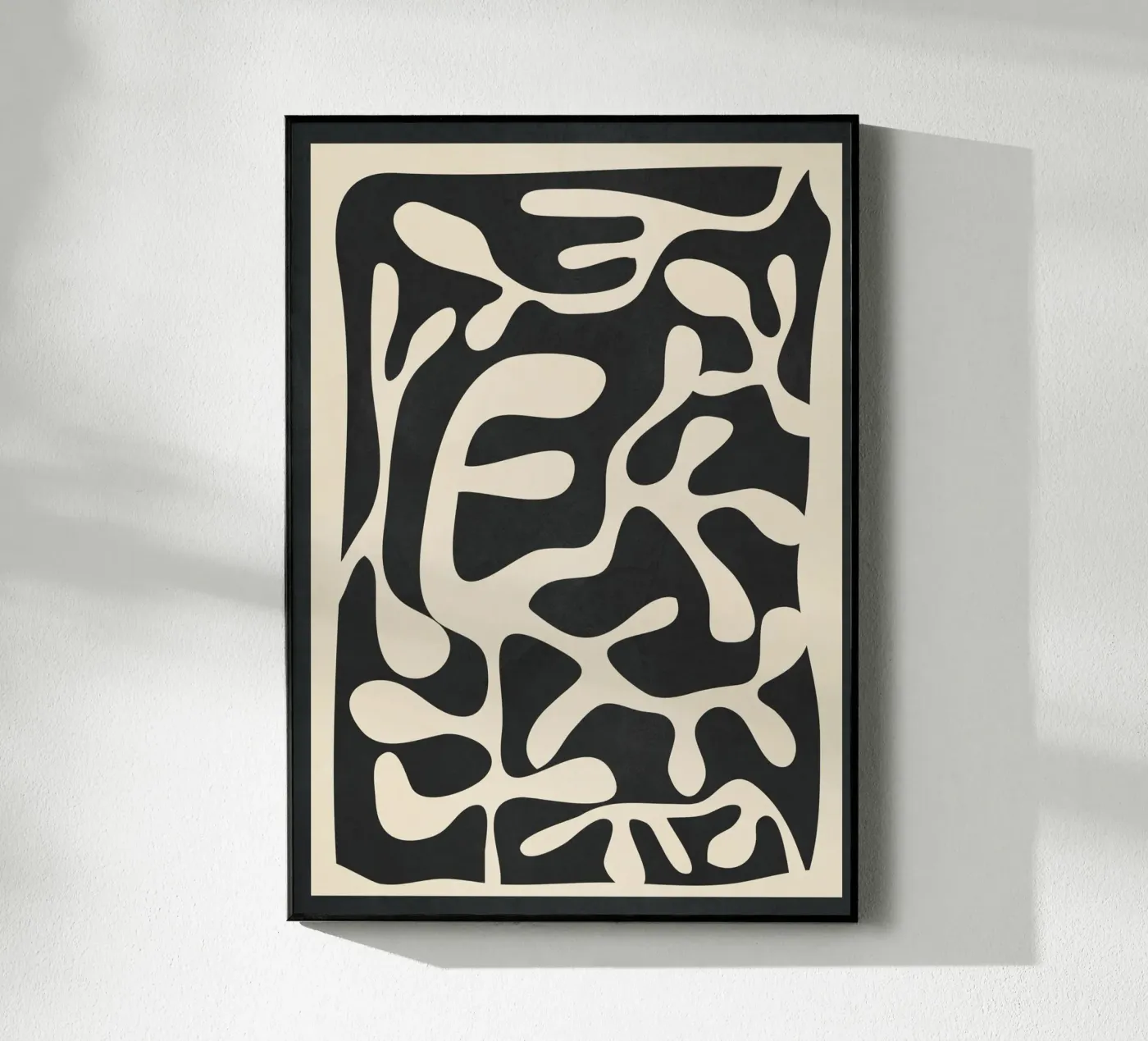 Minimalist Abstract Leaves 1 plexiglass da Nadjaa