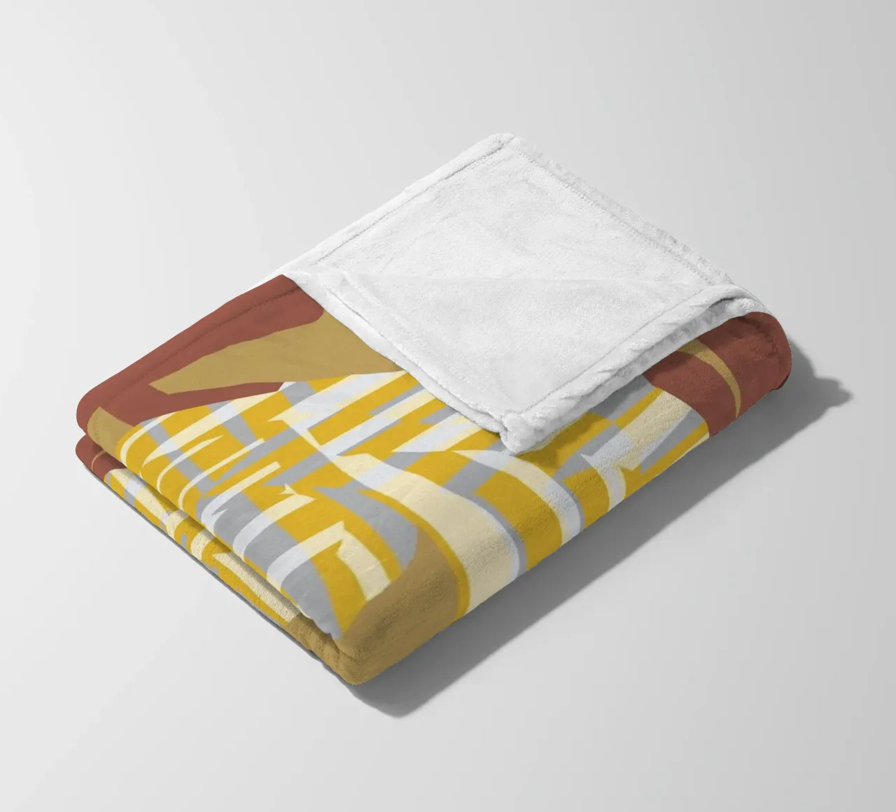 Linea gialla e variante di taglio a strisce coperta in pile da Little Dean