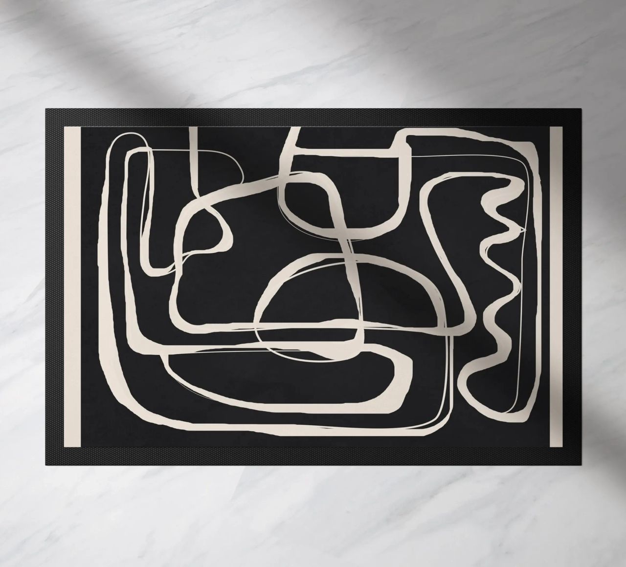 Modern Minimalist One Line Art 1 zerbino da Nadjaa