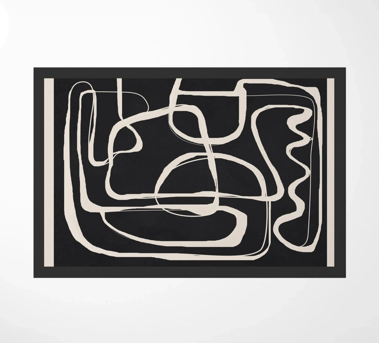 Modern Minimalist One Line Art 1 zerbino da Nadjaa