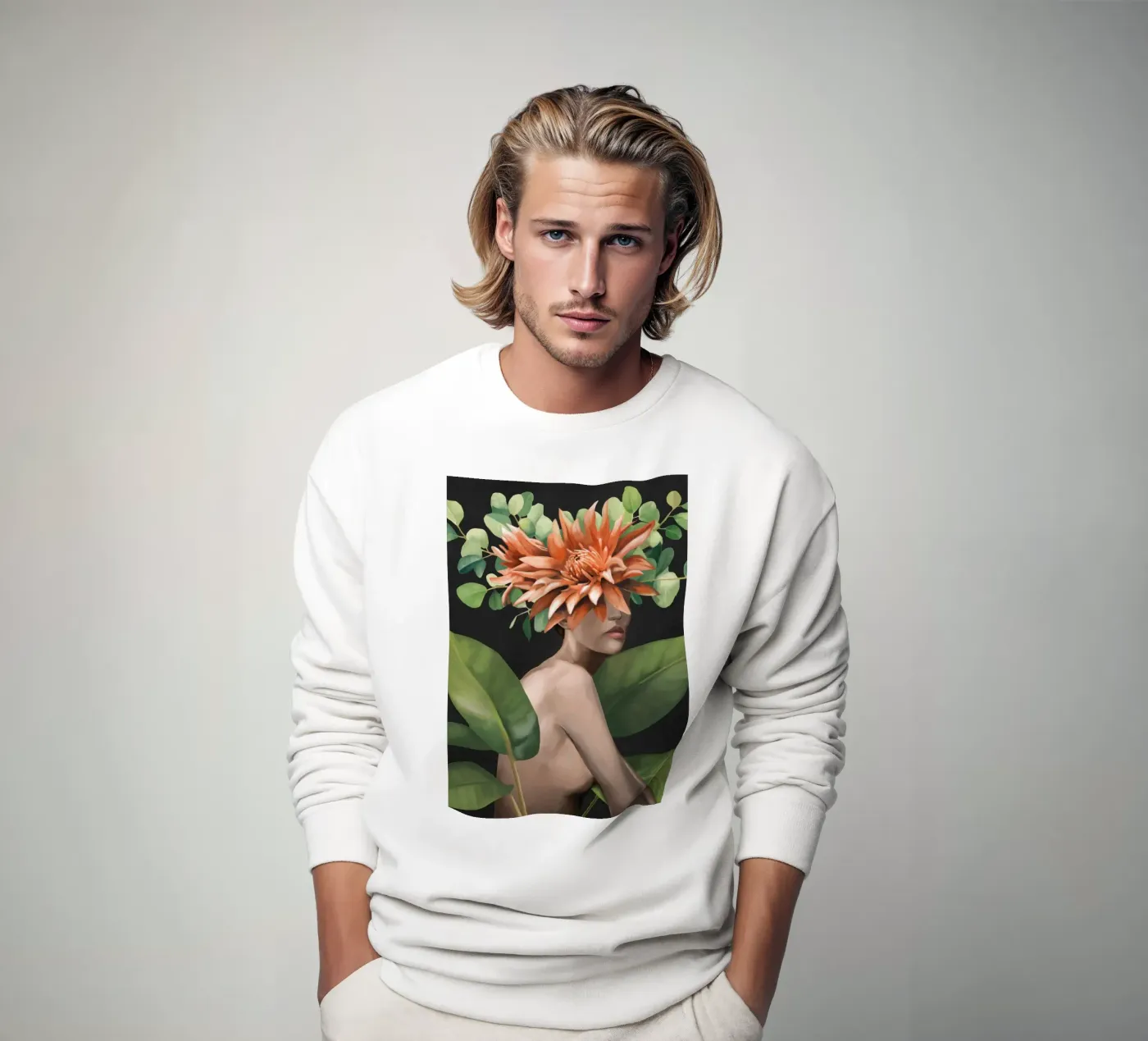 Veiled by Bloom 2 felpa da Nadjaa