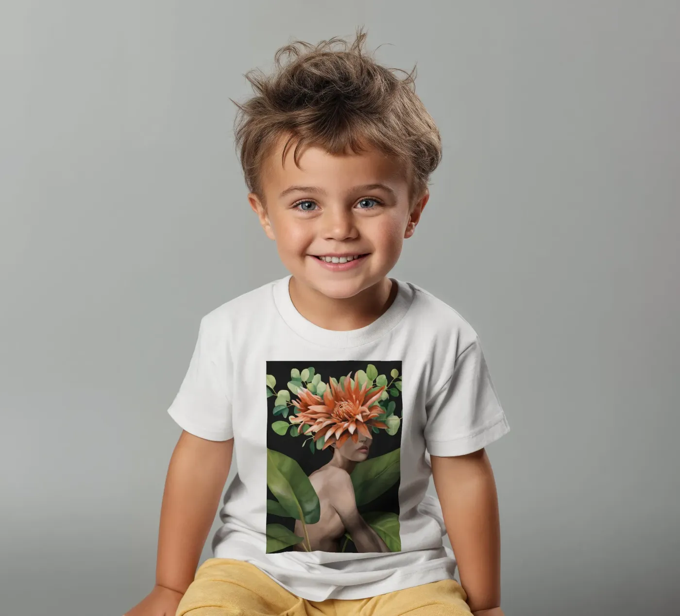 Veiled by Bloom 2 kinder t-shirt van Nadjaa