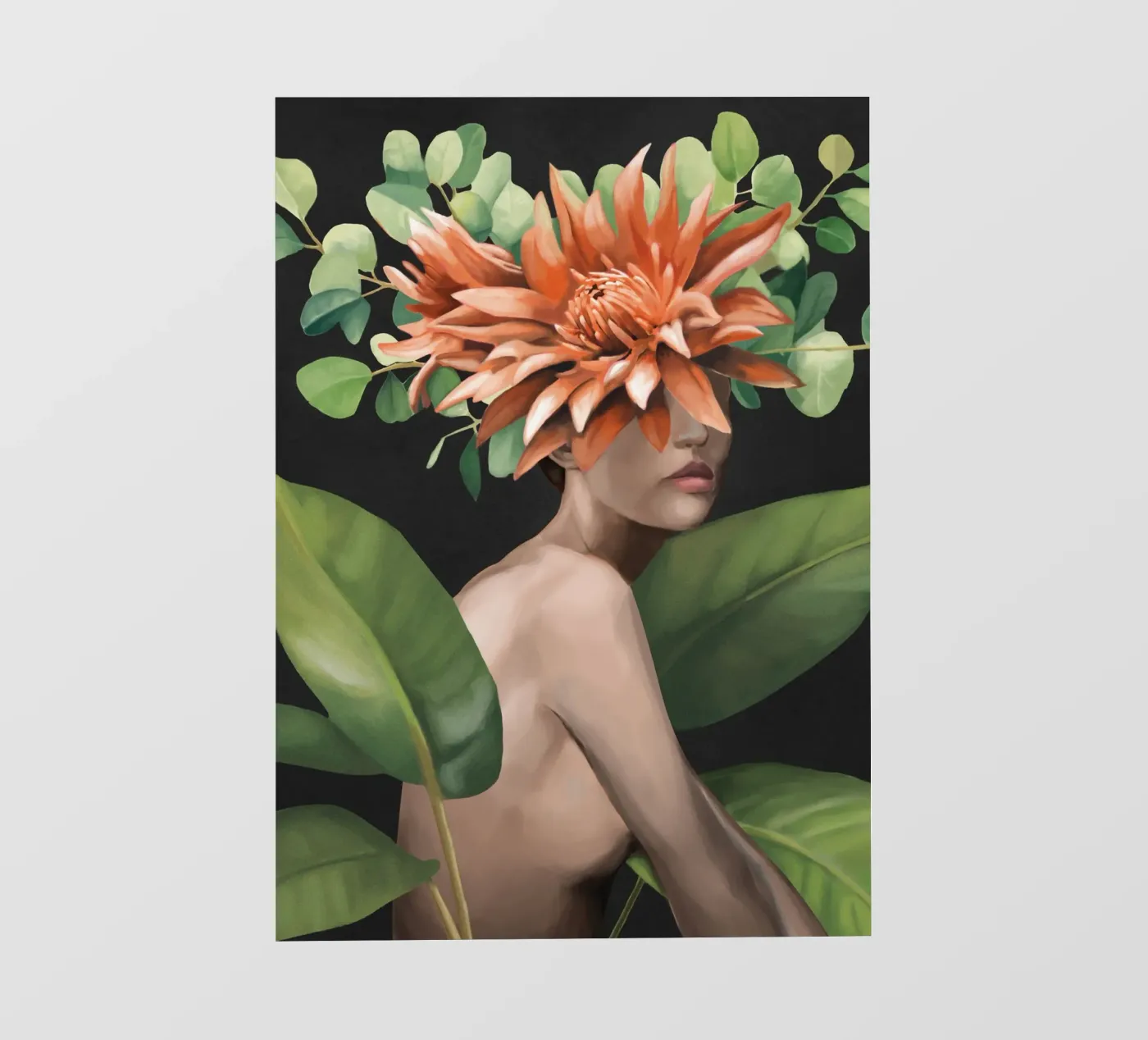 Veiled by Bloom 2 fotobehang van Nadjaa