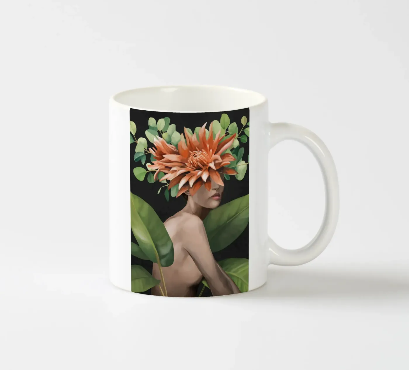Veiled by Bloom 2 tazza in ceramica da Nadjaa