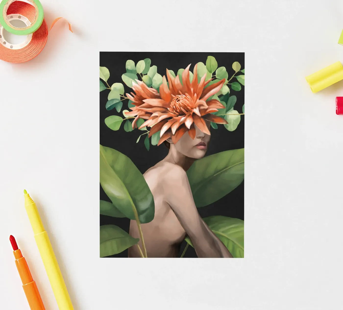 Veiled by Bloom 2 Sticker von Nadjaa