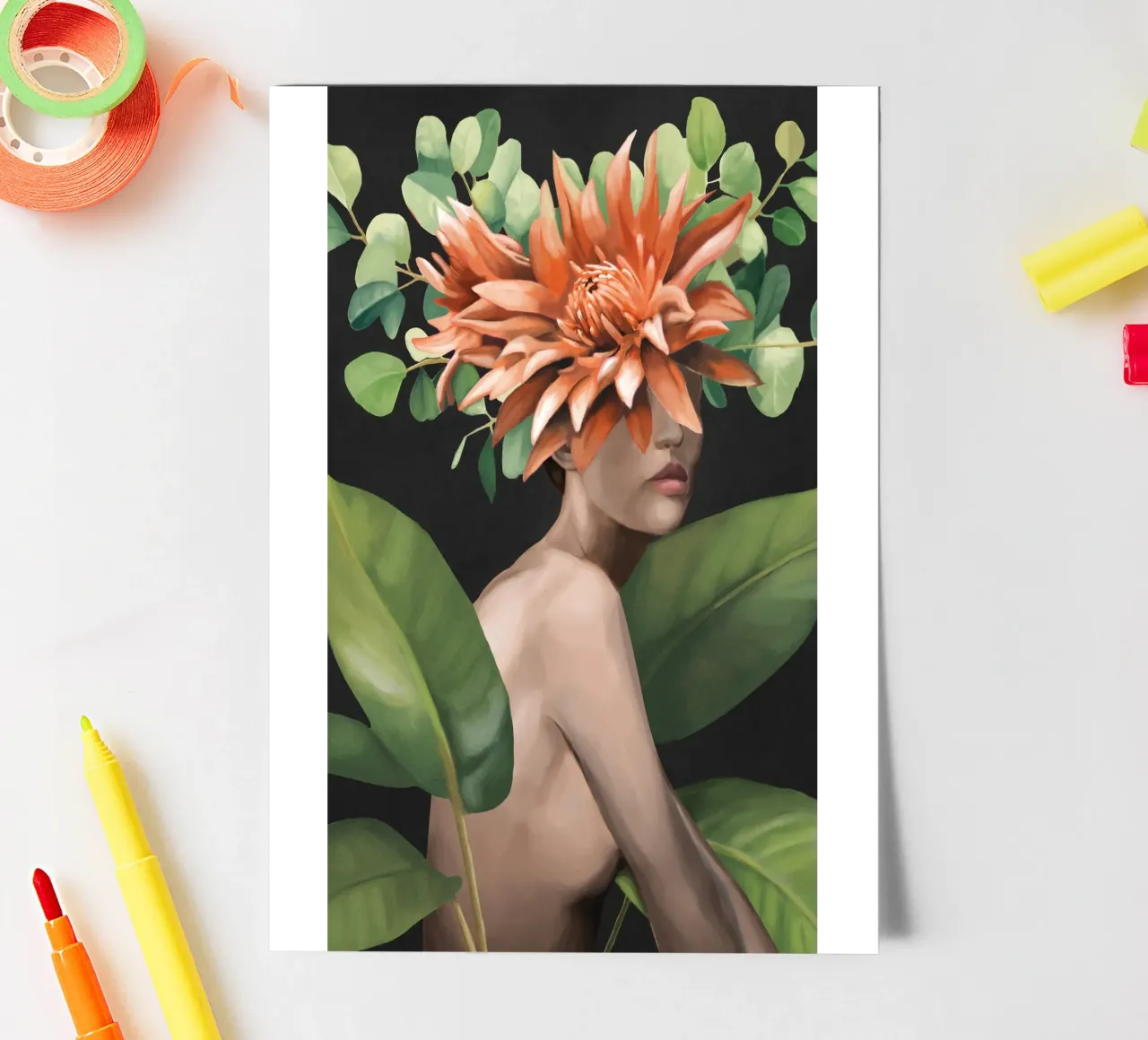 Veiled by Bloom 2 sticker sheet by Nadjaa