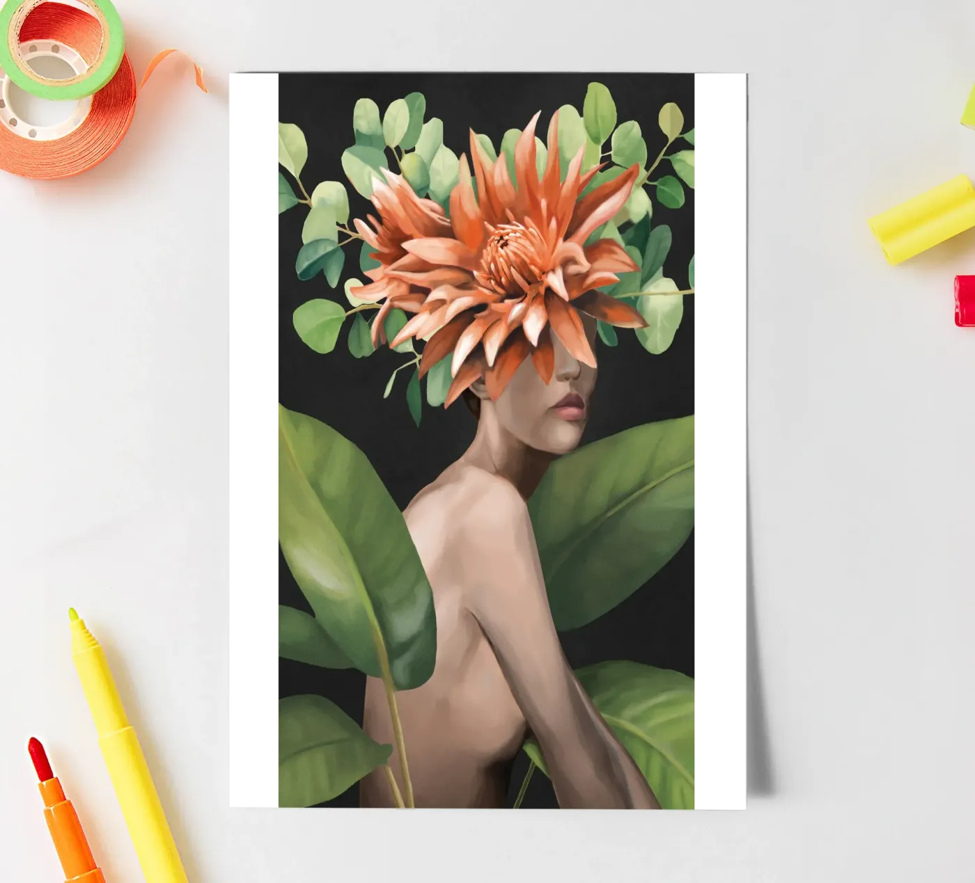 Veiled by Bloom 2 stickervel van Nadjaa