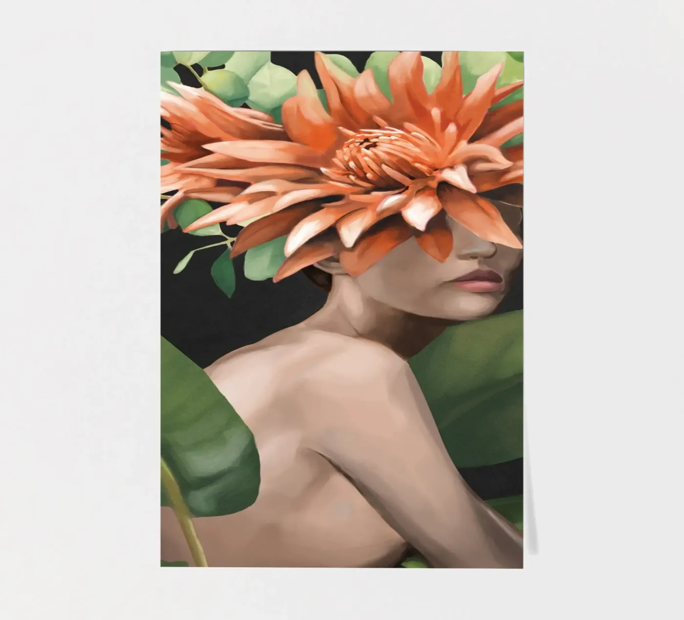Veiled by Bloom 2 foglio adesivo da Nadjaa