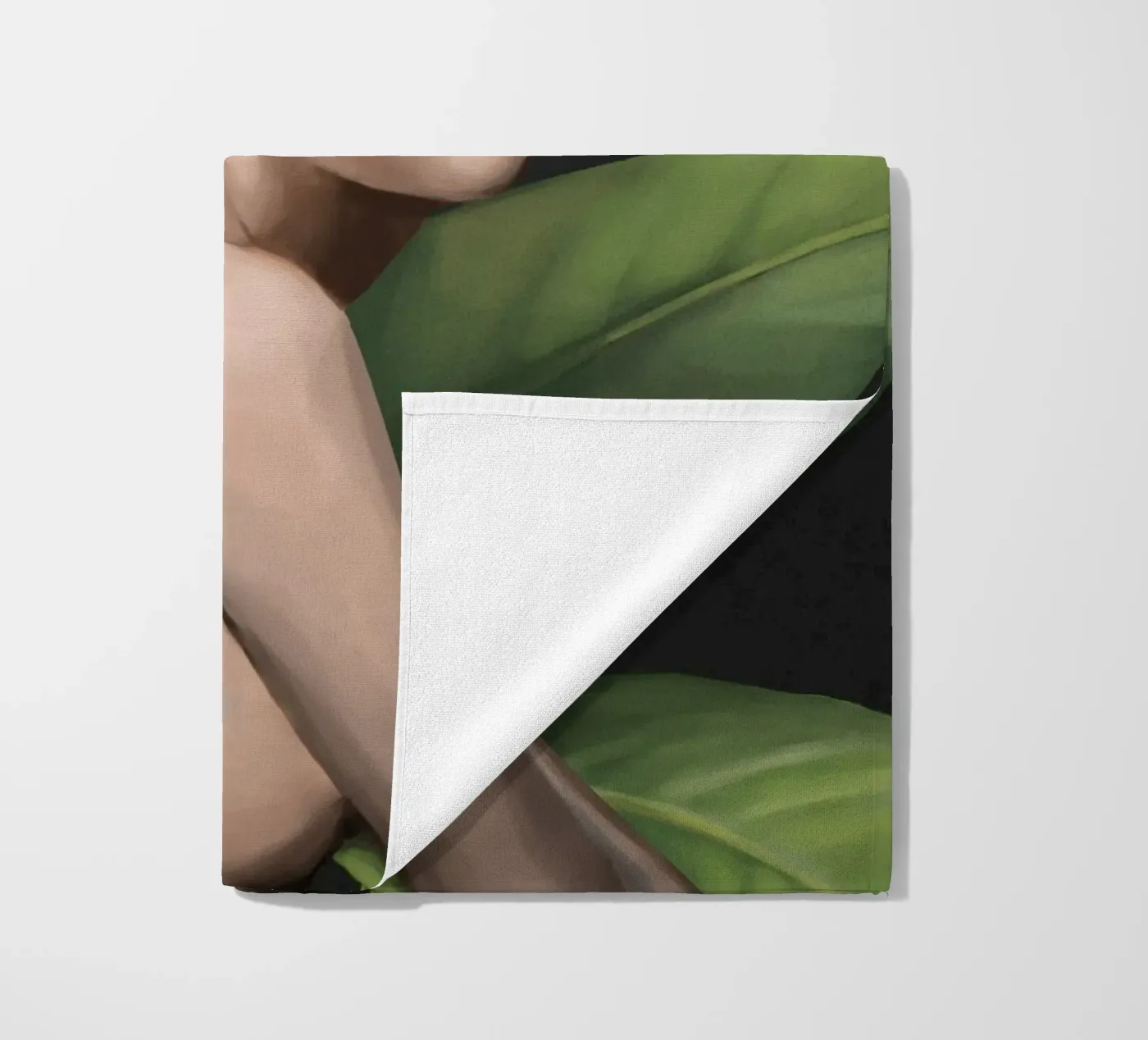 Veiled by Bloom 2 beach towel by Nadjaa
