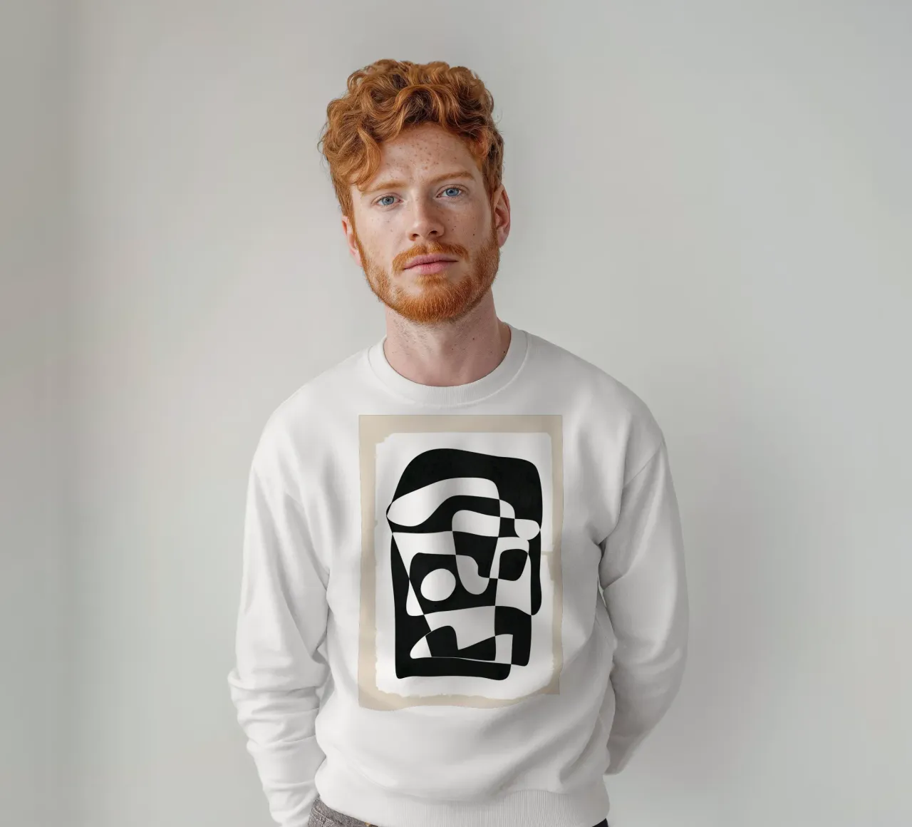 Shape Form I Sweatshirt von Nadjaa