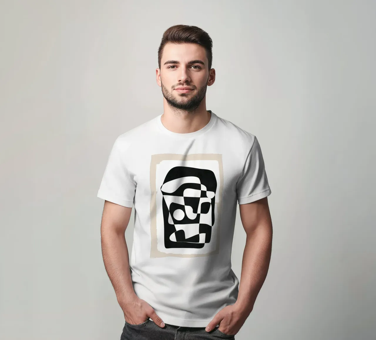 Shape Form I t-shirt by Nadjaa