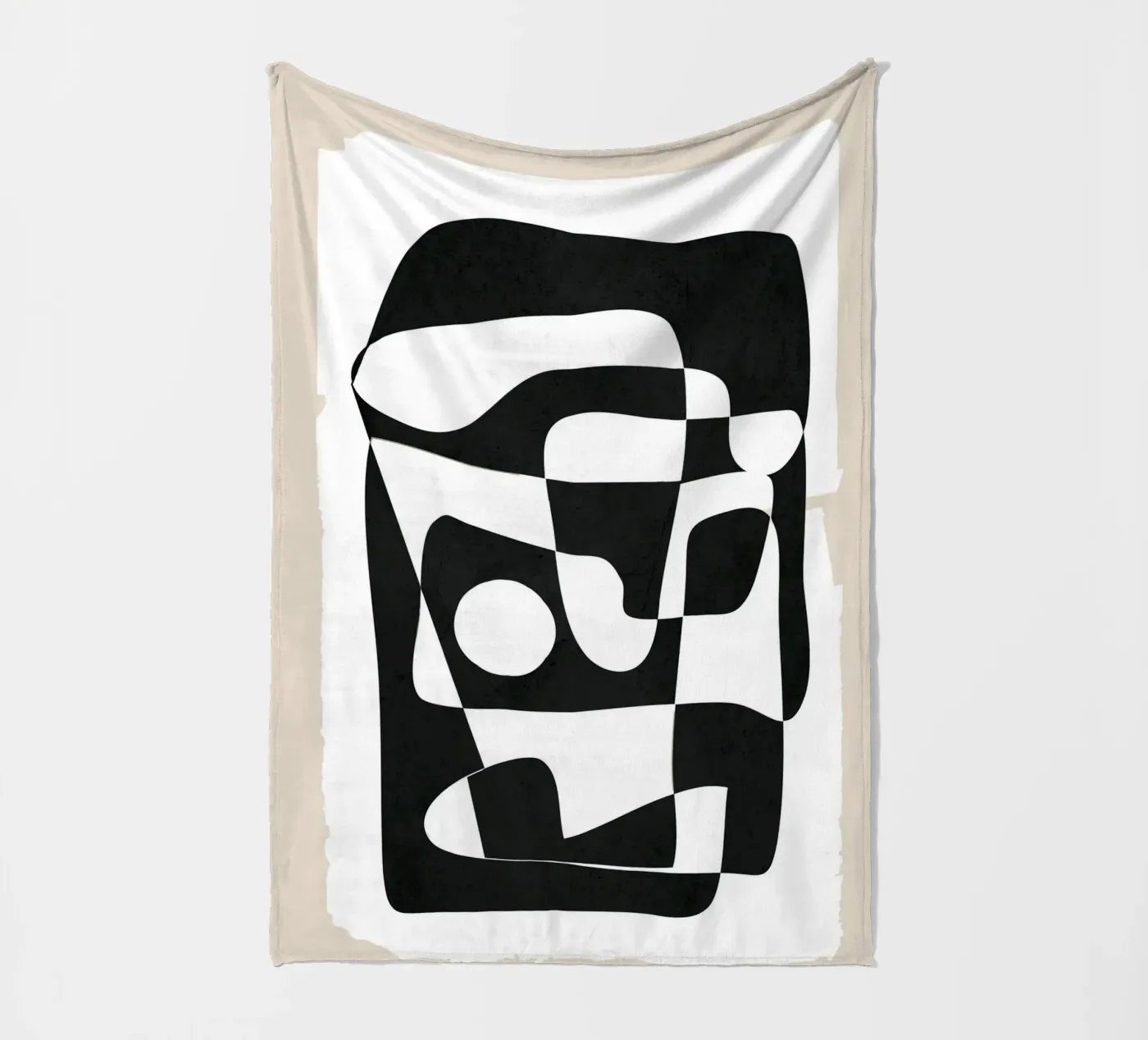 Shape Form I plaid polaire de Nadjaa