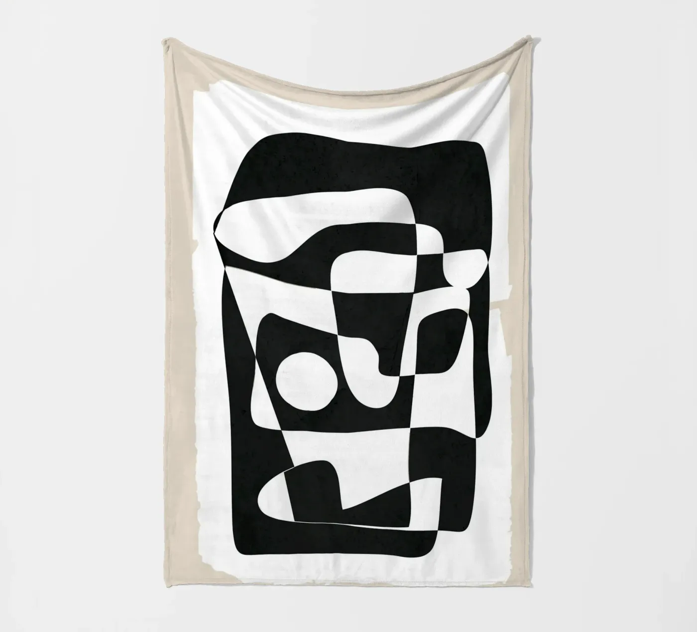 Shape Form I fleecedeken van Nadjaa