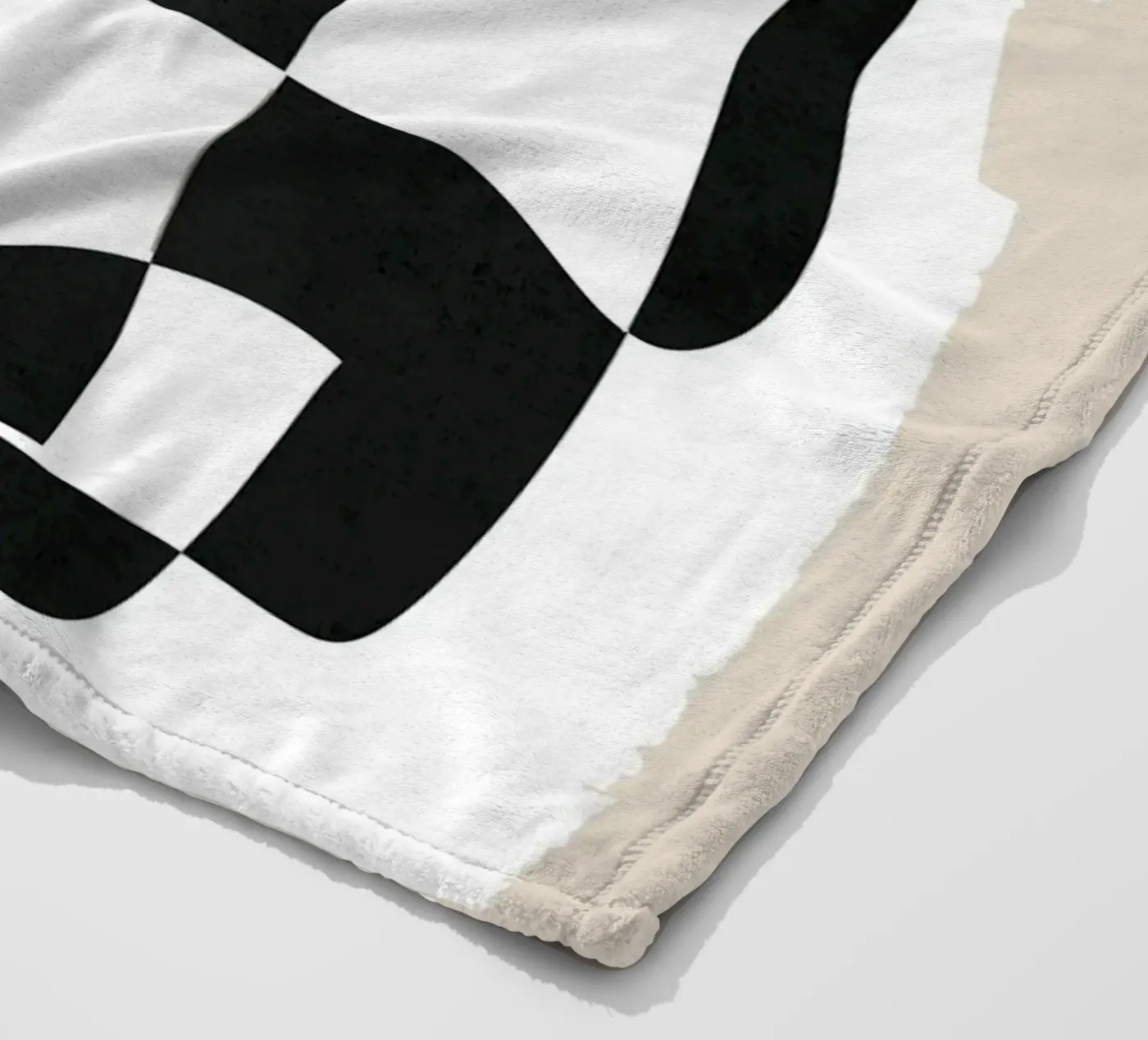 Shape Form I plaid polaire de Nadjaa