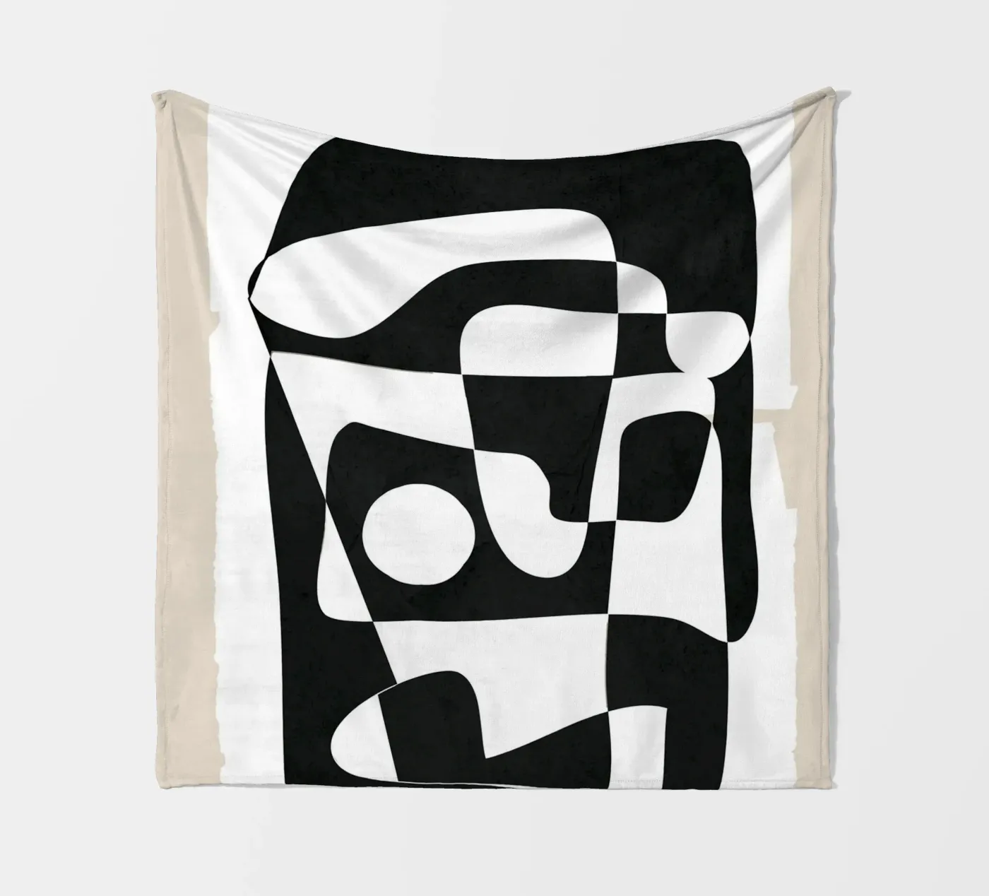 Shape Form I plaid polaire de Nadjaa