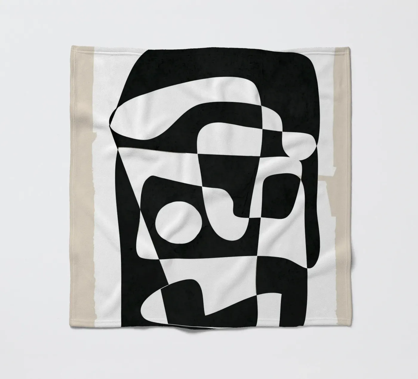 Shape Form I plaid polaire de Nadjaa