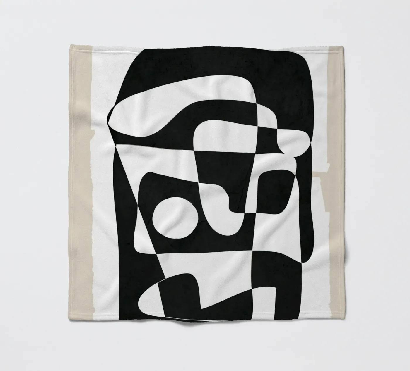 Shape Form I fleecedeken van Nadjaa