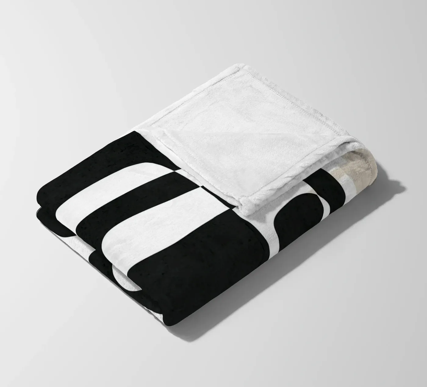 Shape Form I fleecedeken van Nadjaa