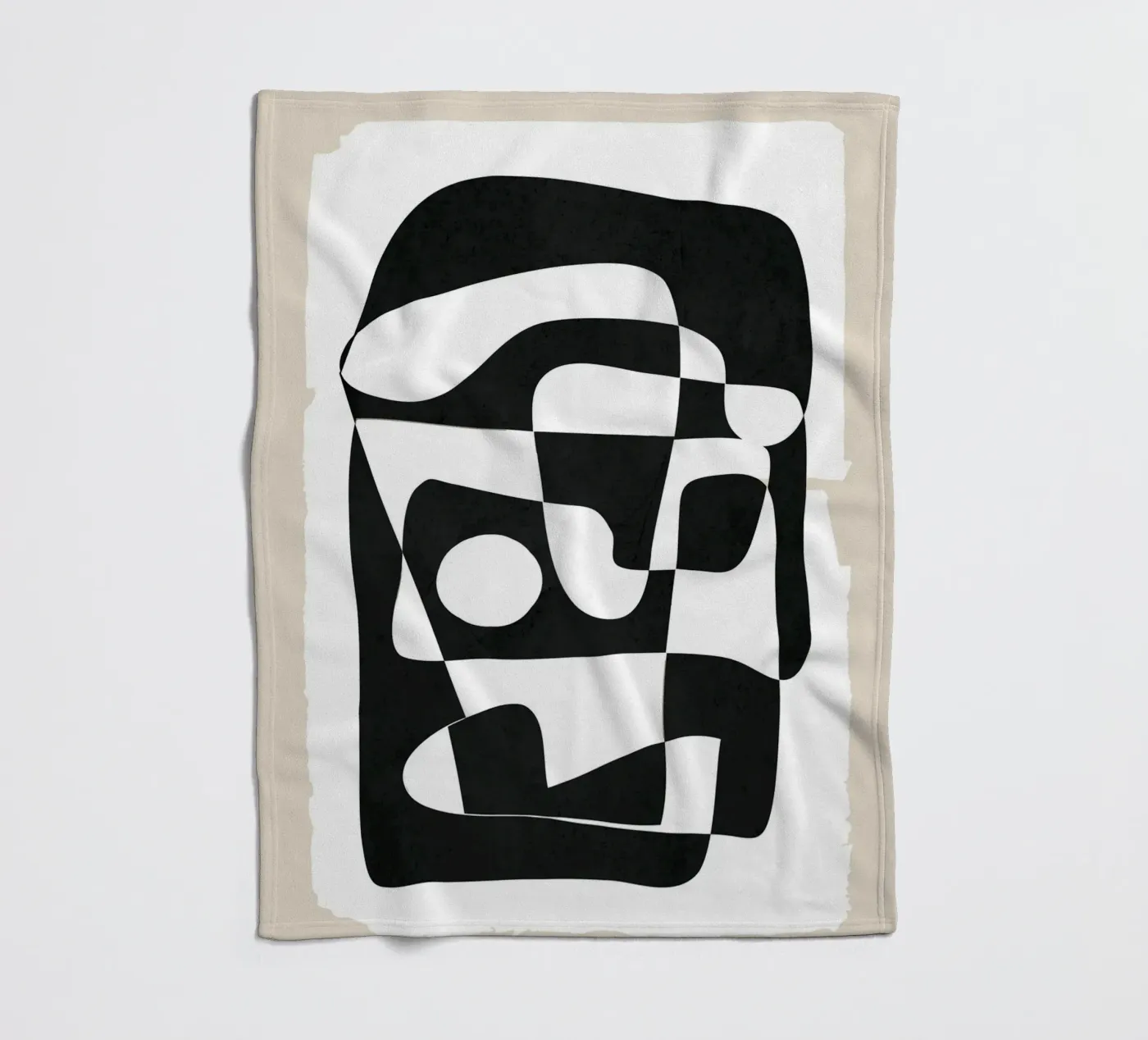 Shape Form I plaid polaire de Nadjaa