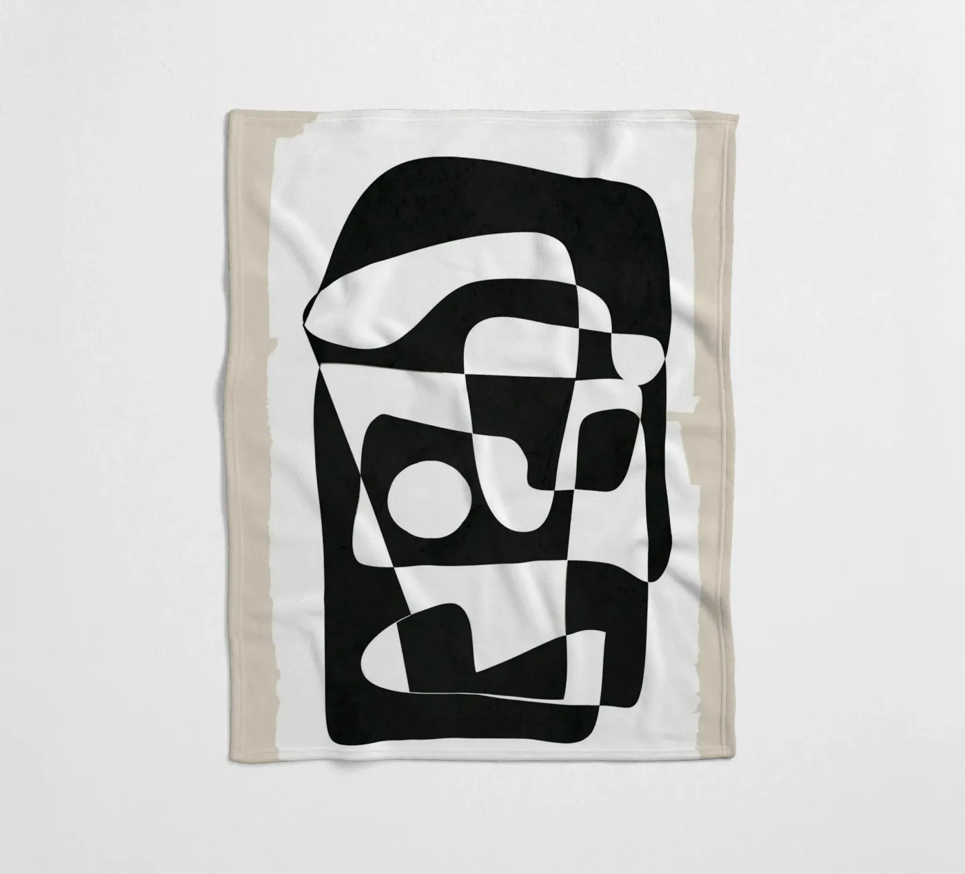 Shape Form I plaid polaire de Nadjaa