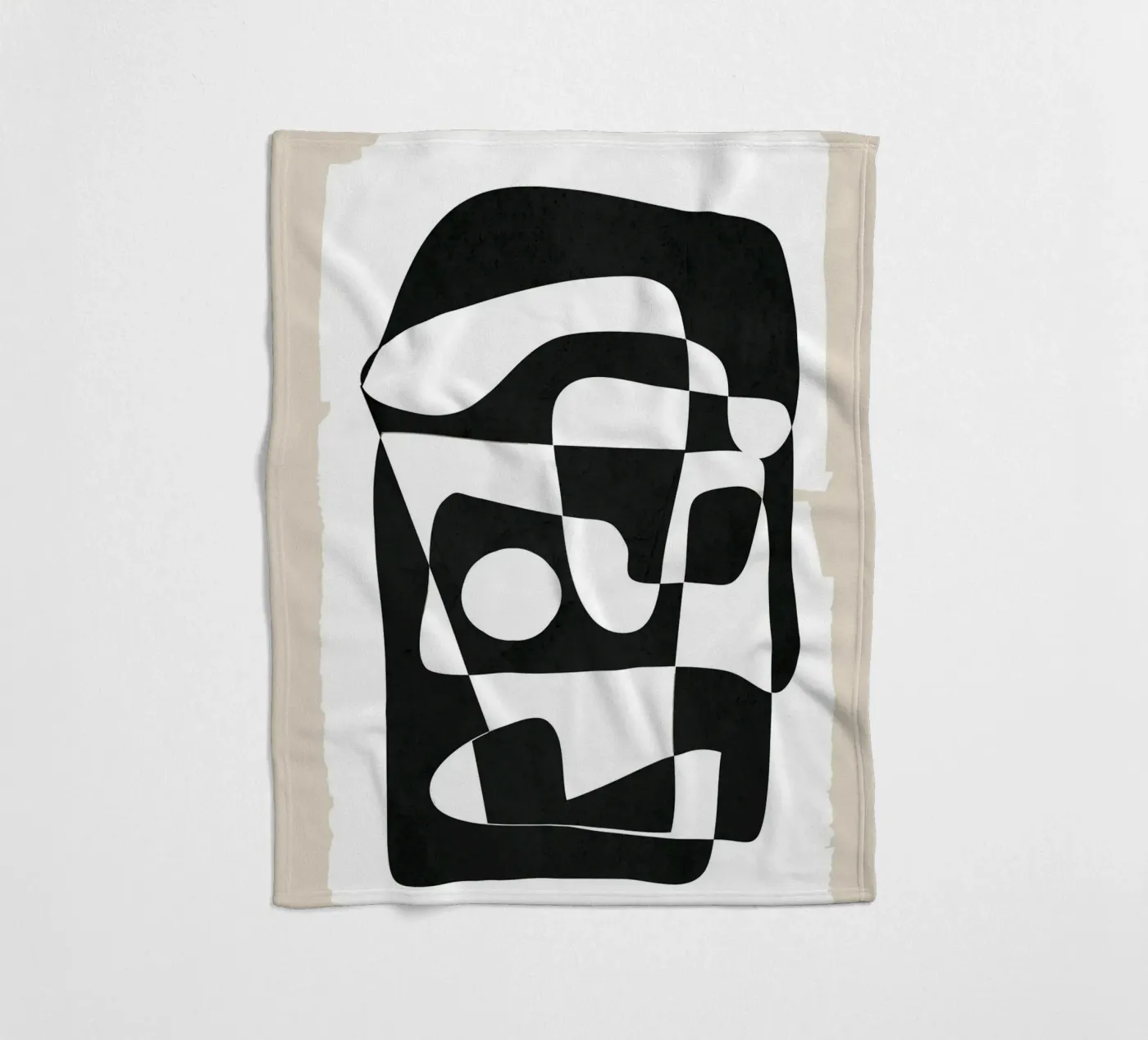 Shape Form I fleecedeken van Nadjaa