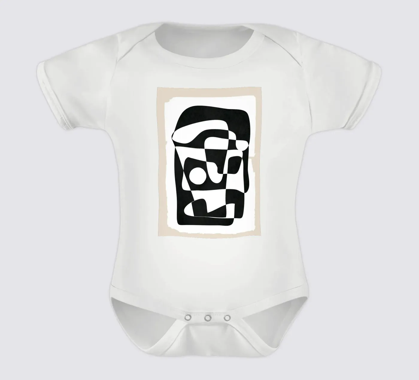 Shape Form I Kurzarm Babybody von Nadjaa