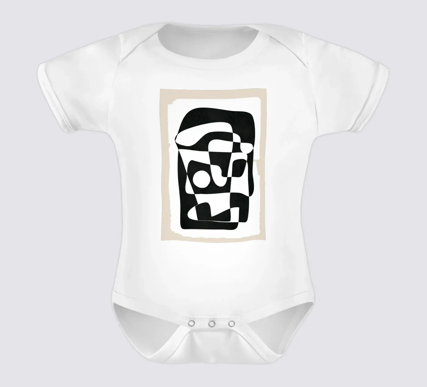 Shape Form I Kurzarm Babybody von Nadjaa