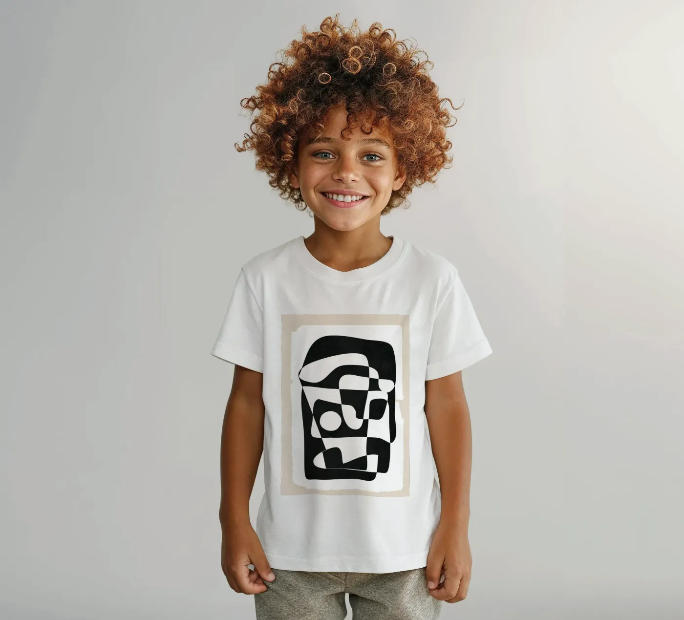 Shape Form I kinder t-shirt van Nadjaa