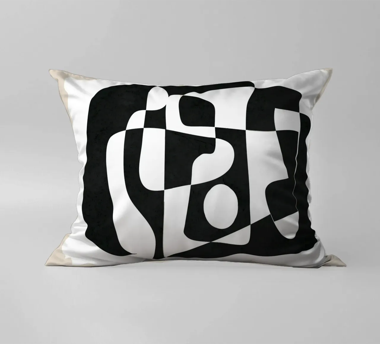 Shape Form I decorative cushion by Nadjaa