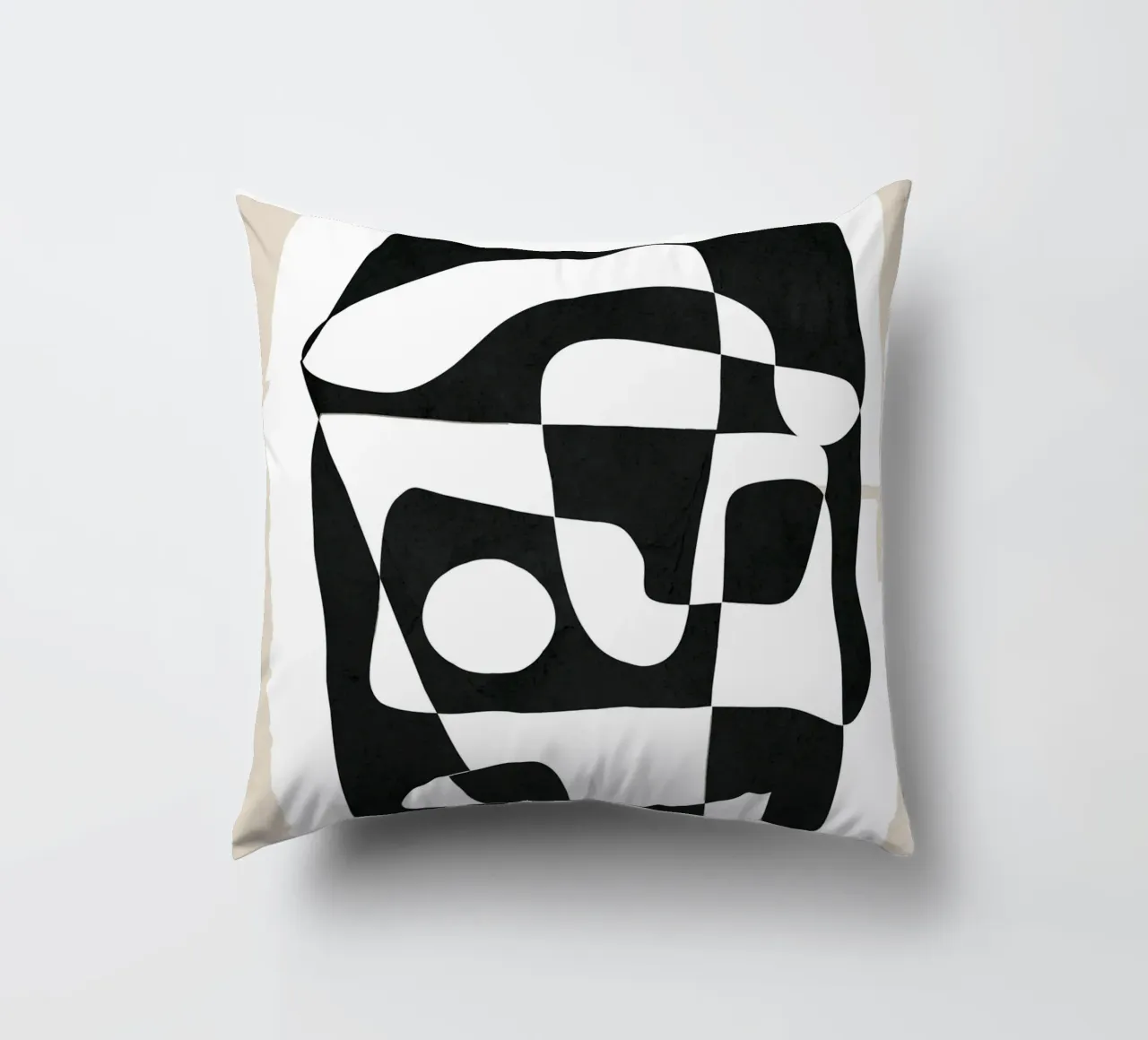 Shape Form I decorative cushion by Nadjaa