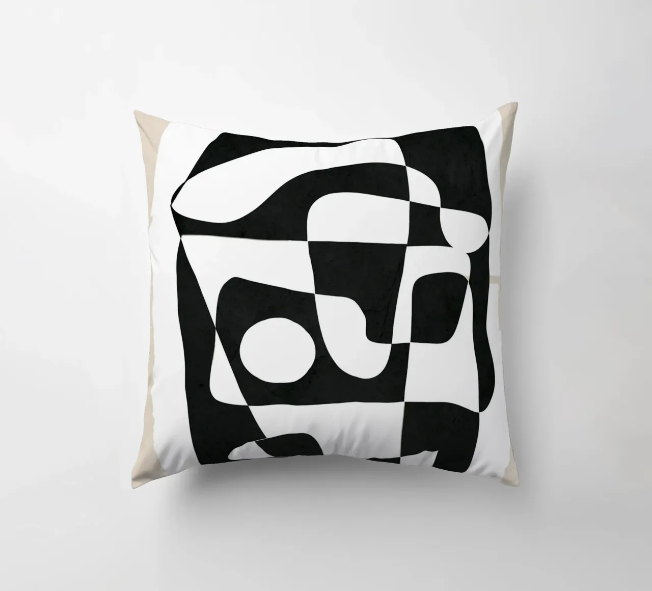 Shape Form I decorative cushion by Nadjaa