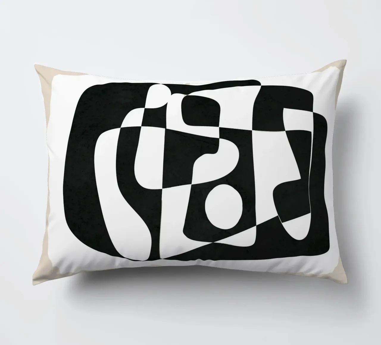 Shape Form I decorative cushion by Nadjaa