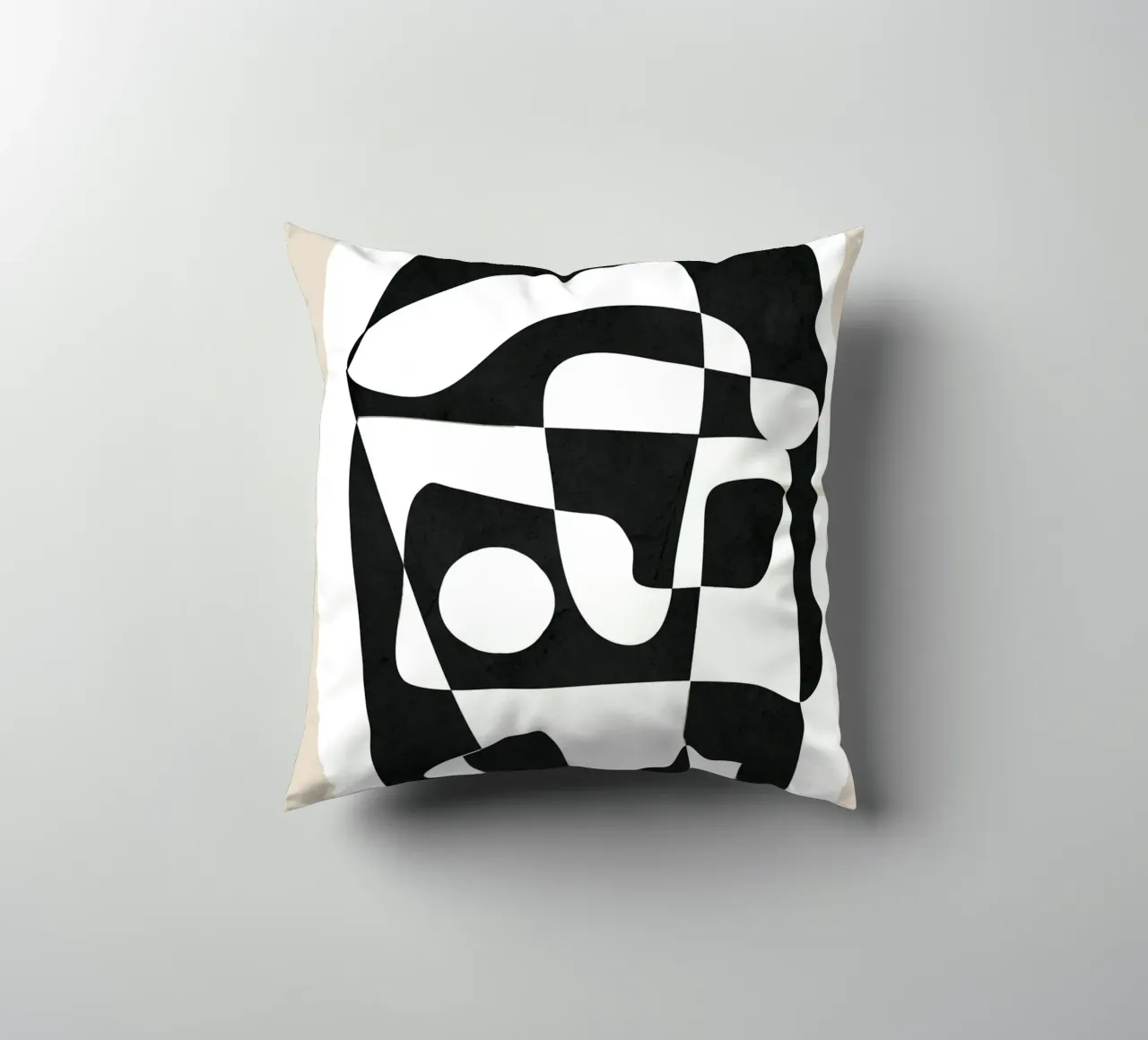 Shape Form I decorative cushion by Nadjaa