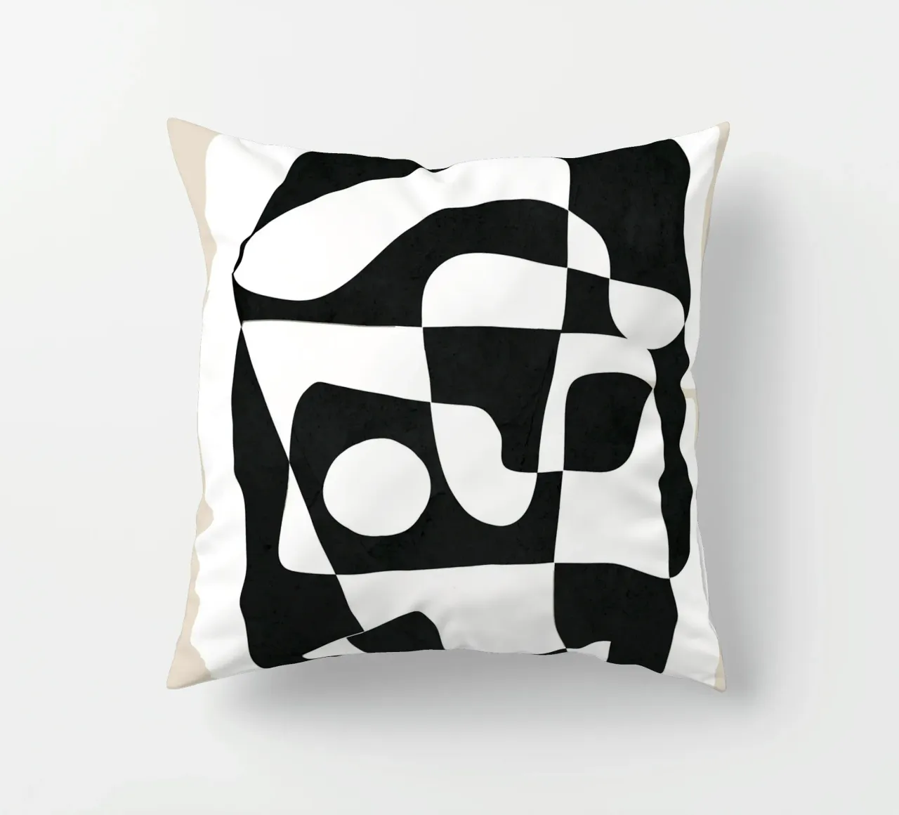 Shape Form I decorative cushion by Nadjaa