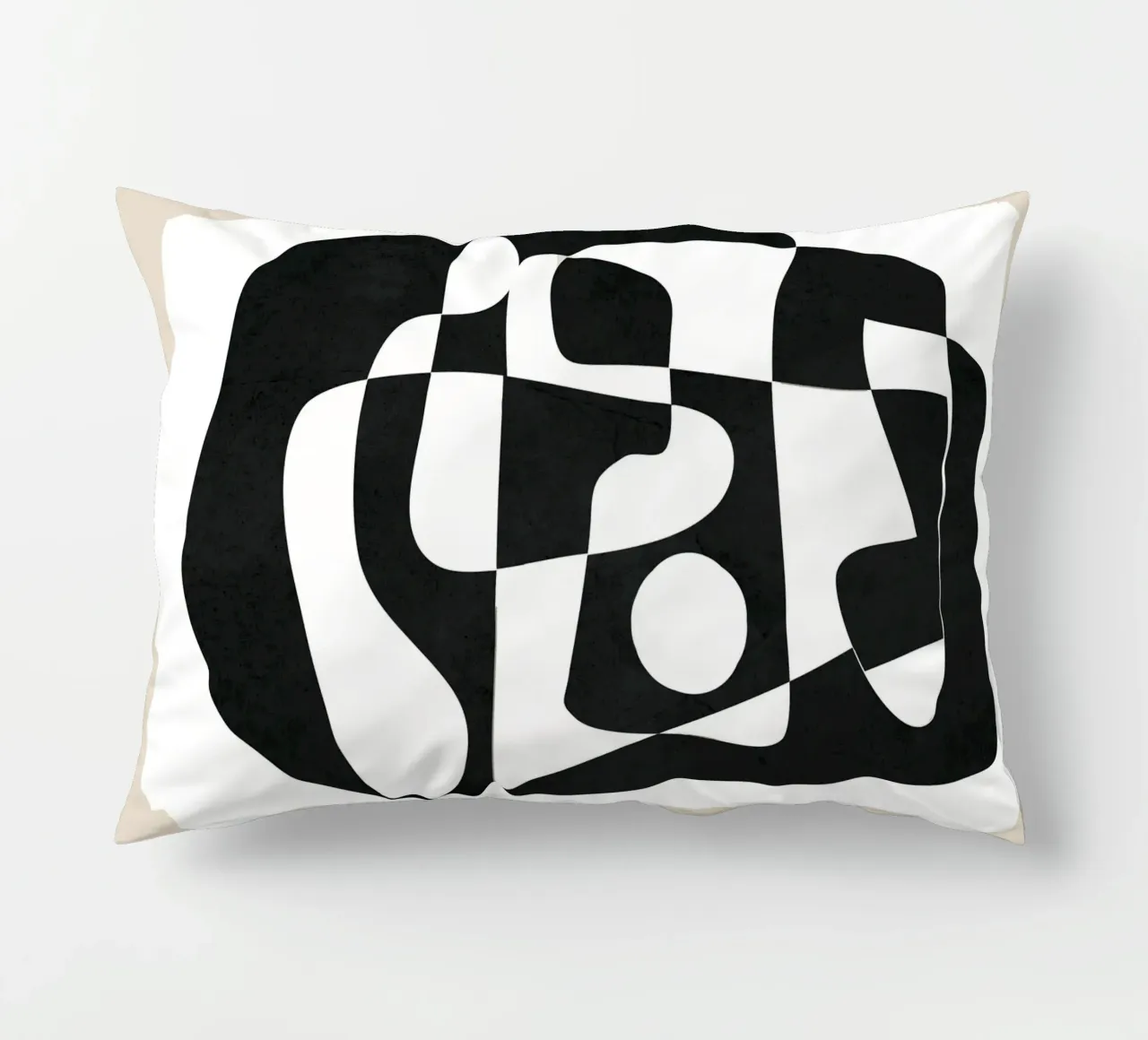 Shape Form I decorative cushion by Nadjaa