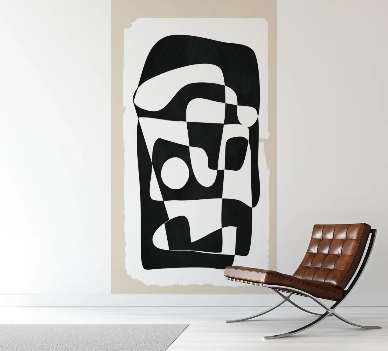 Shape Form I fotobehang van Nadjaa