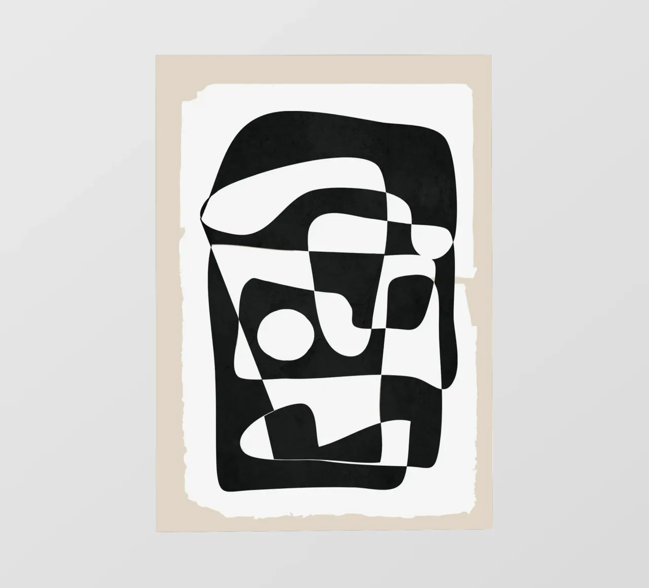 Shape Form I fotobehang van Nadjaa