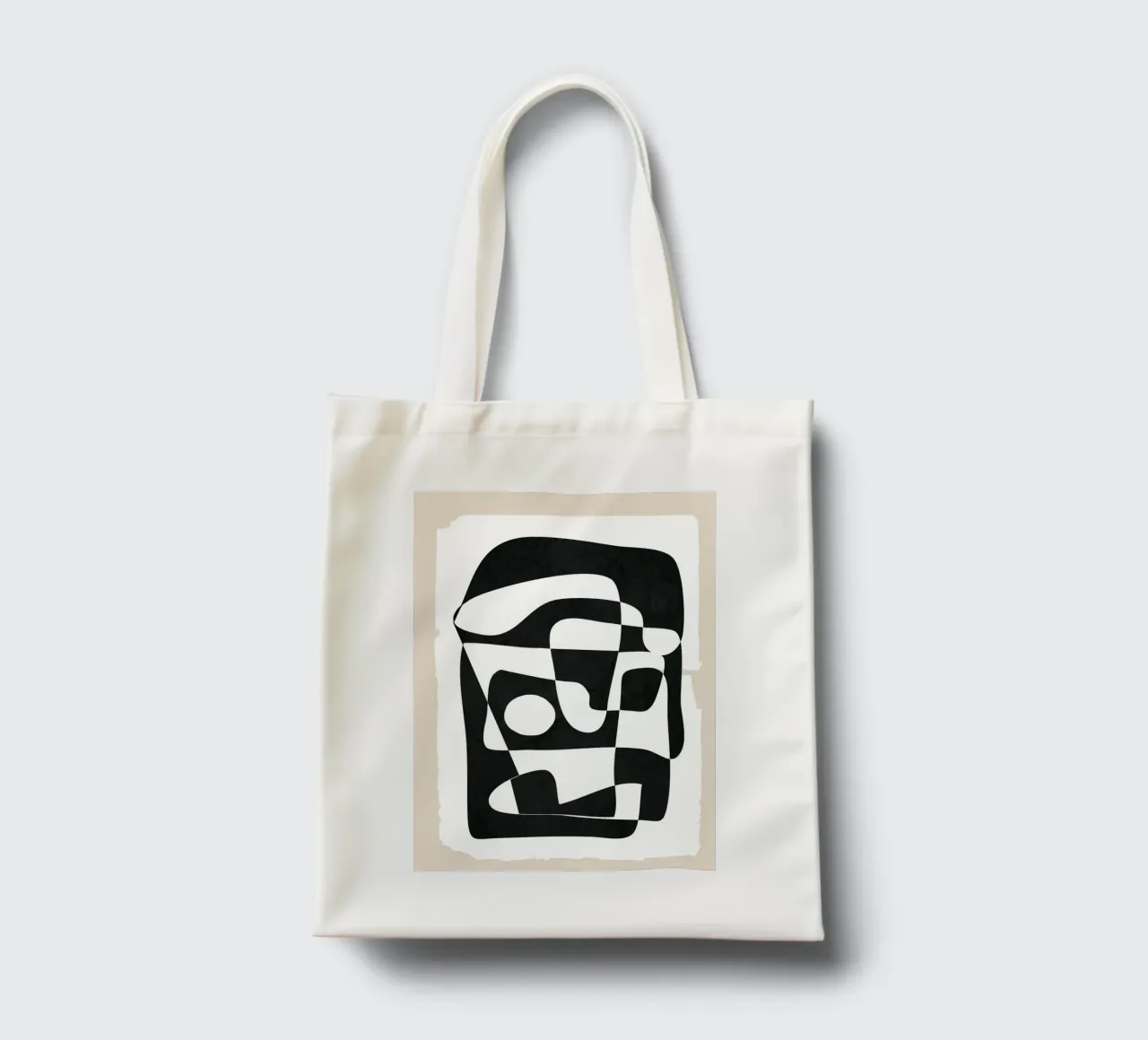 Shape Form I borsa in juta da Nadjaa