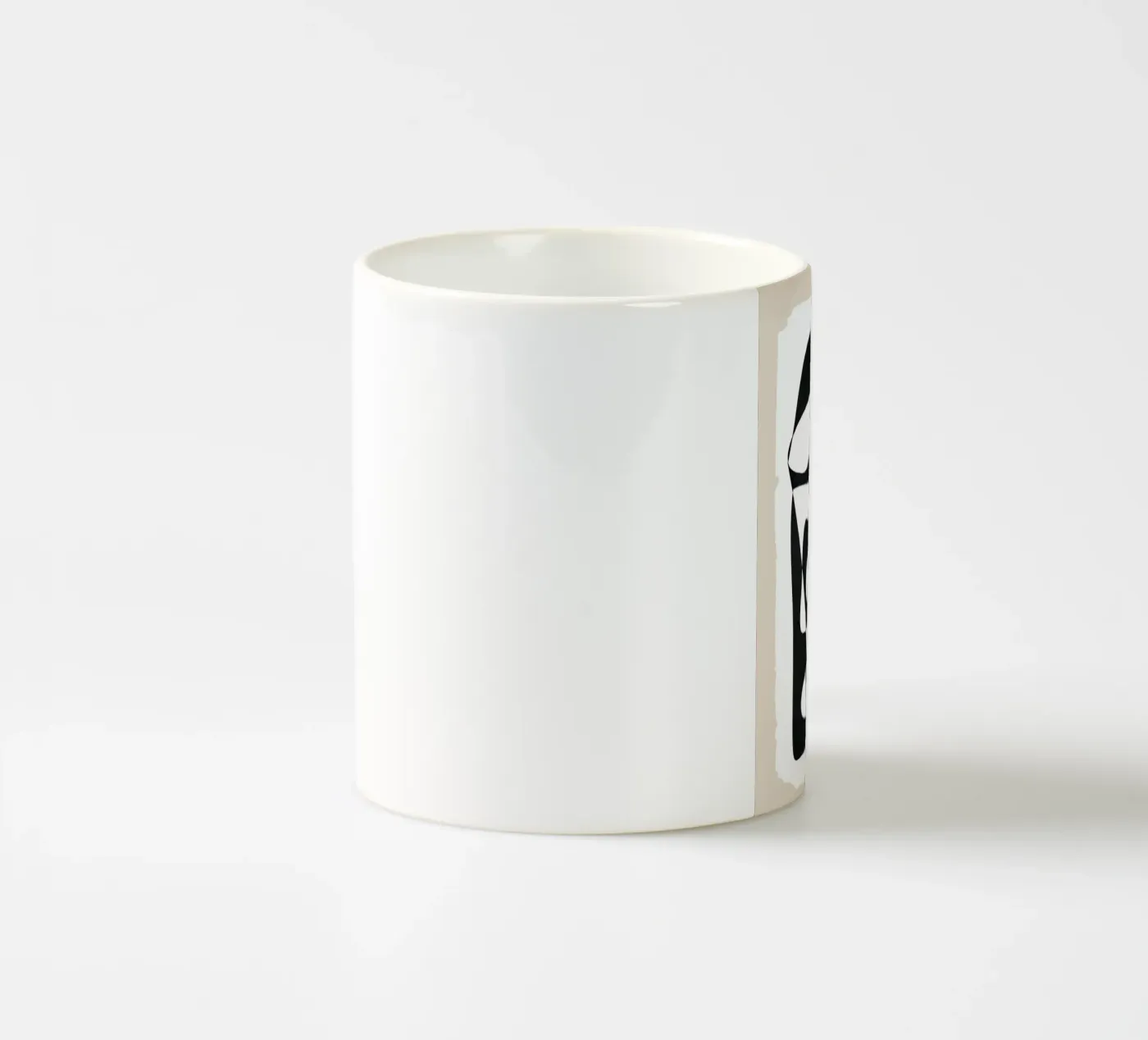 Shape Form I ceramic mug by Nadjaa