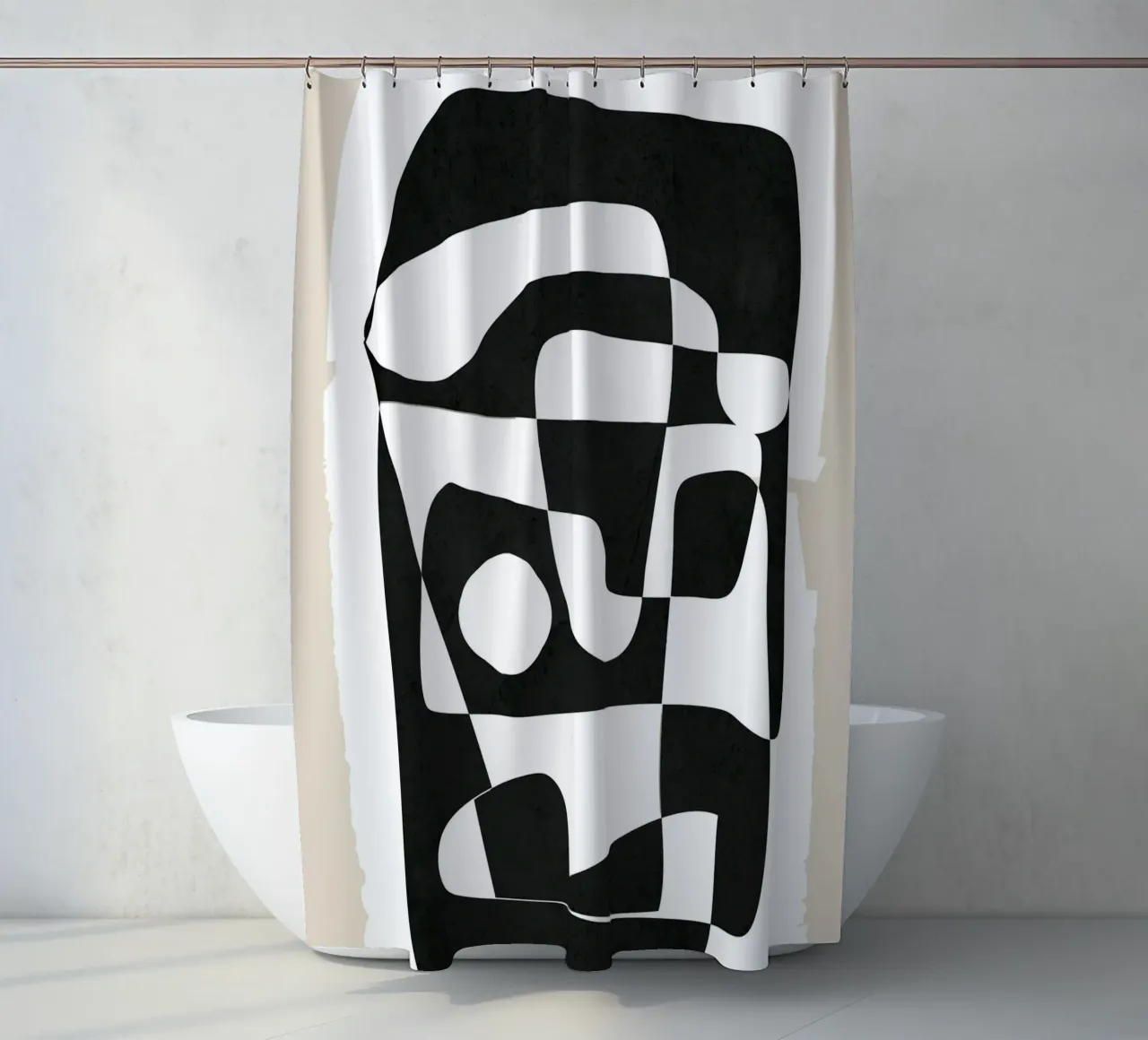 Shape Form I Duschvorhang von Nadjaa
