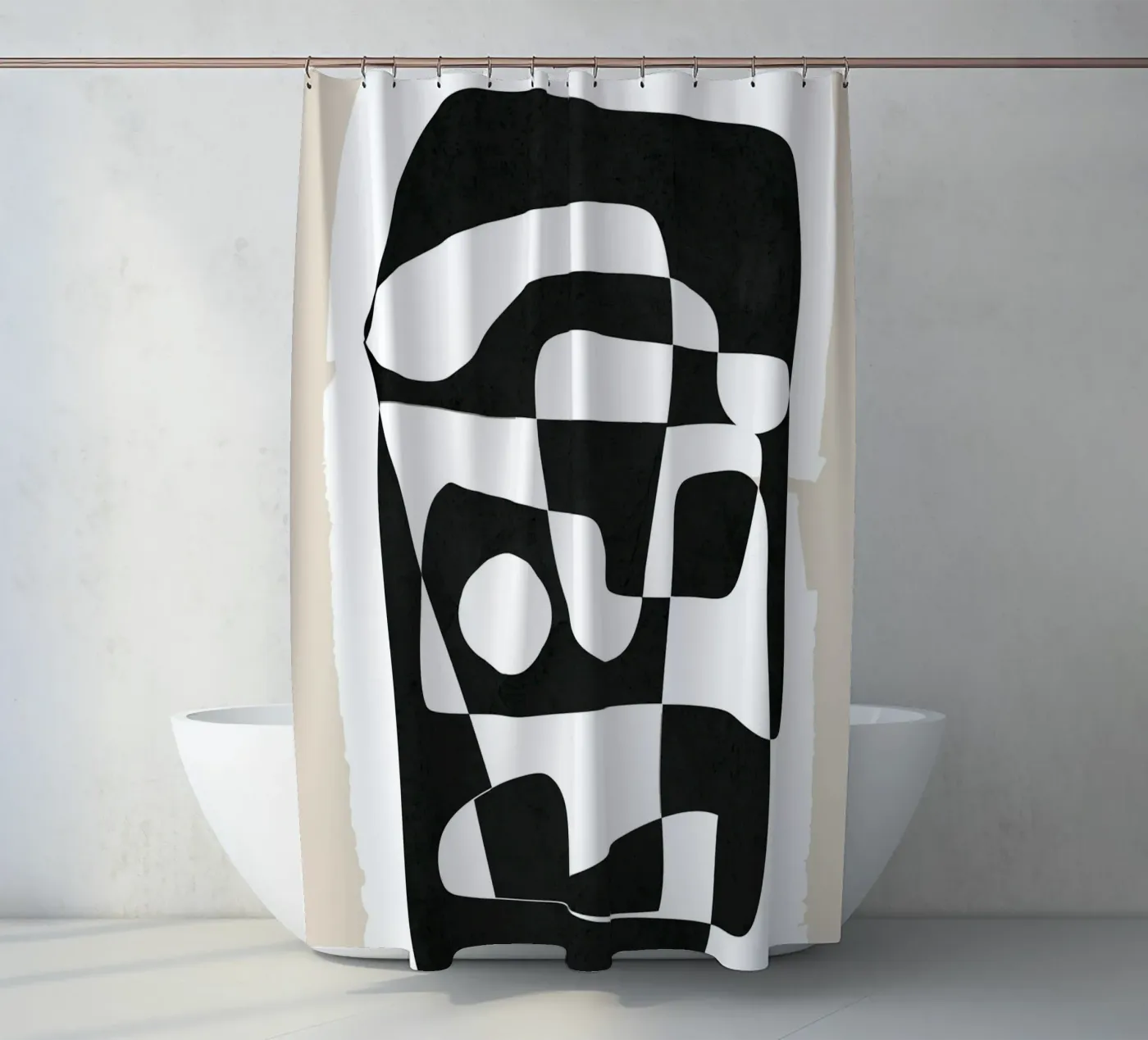 Shape Form I douchegordijn van Nadjaa