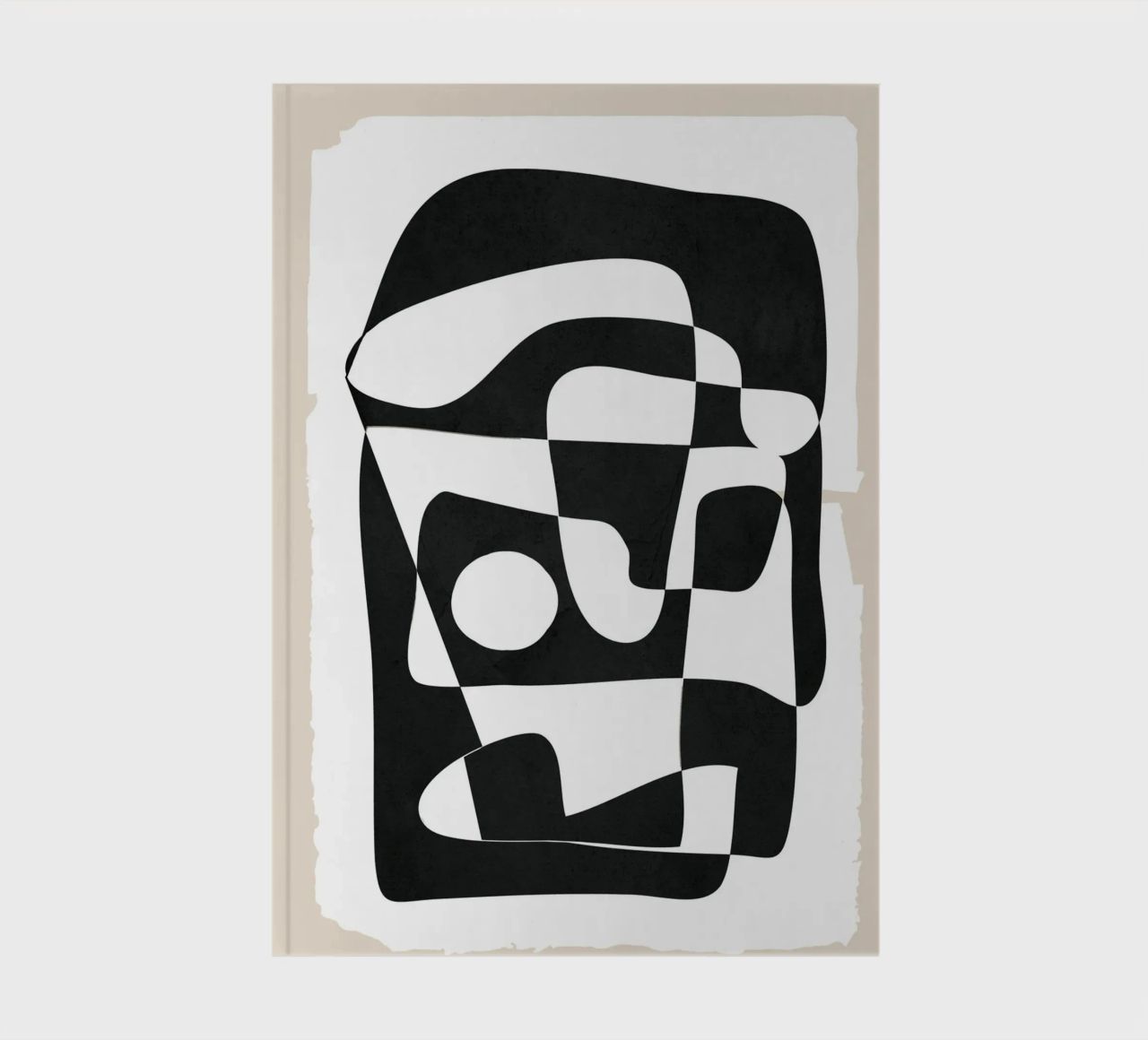 Shape Form I notebook by Nadjaa