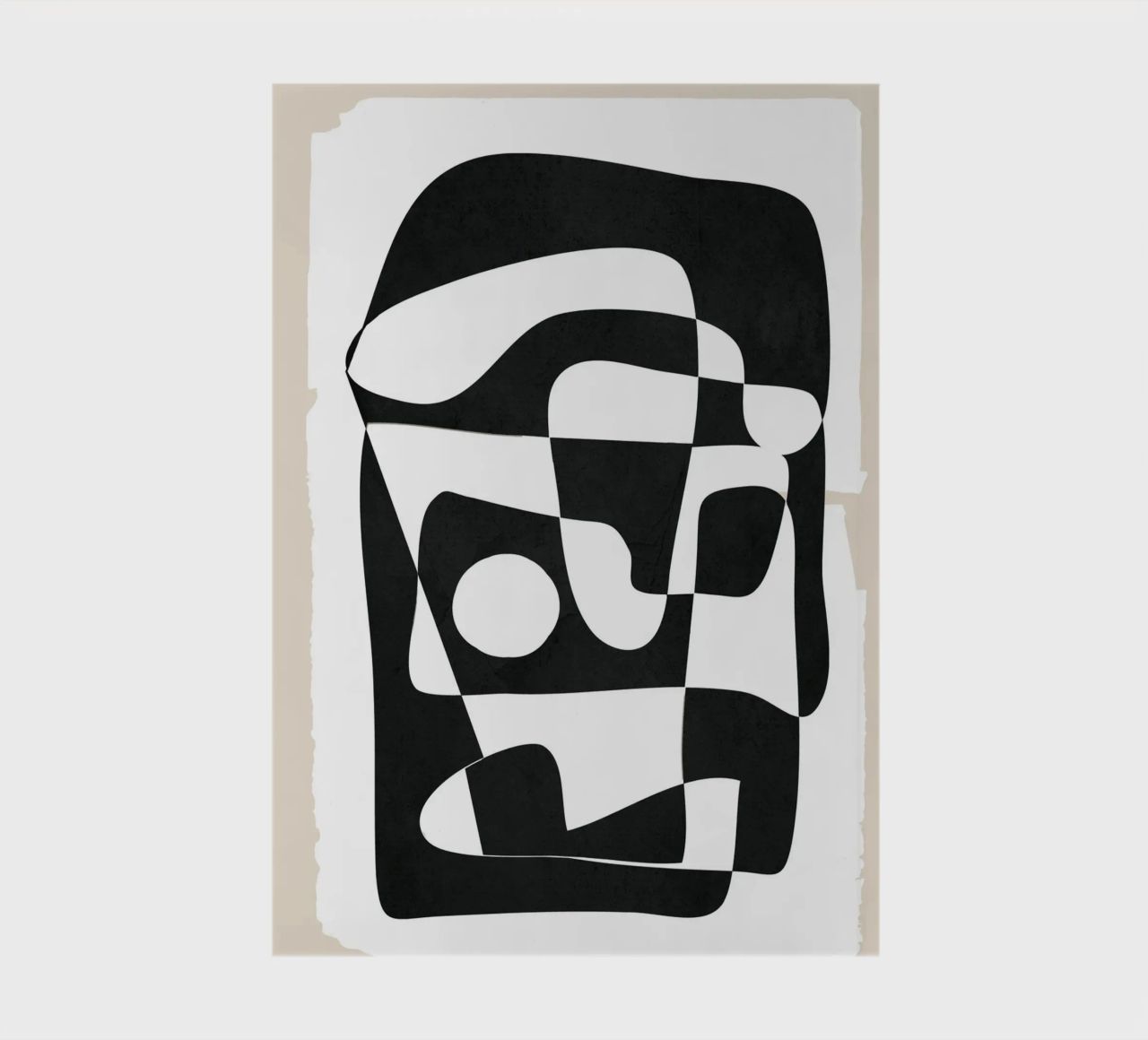 Shape Form I notebook by Nadjaa