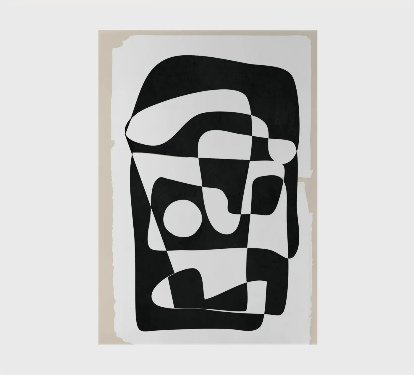 Shape Form I notebook by Nadjaa