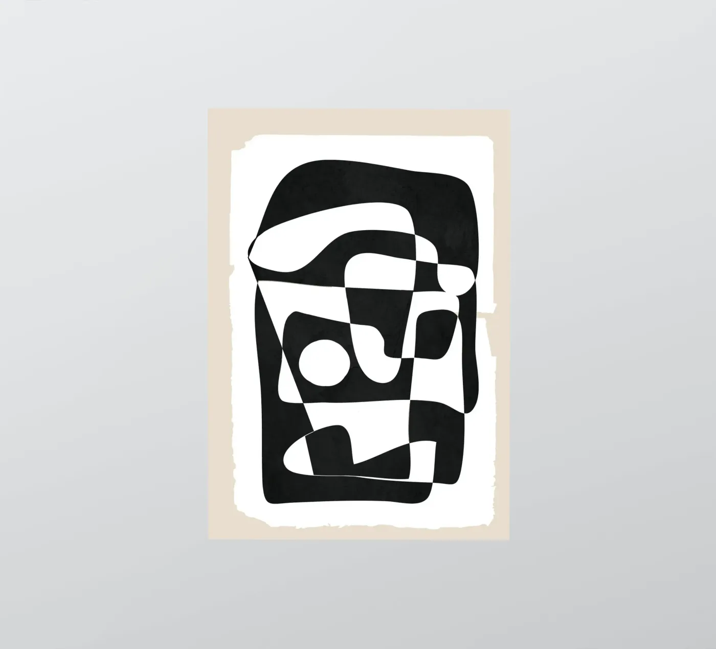 Shape Form I Sticker von Nadjaa