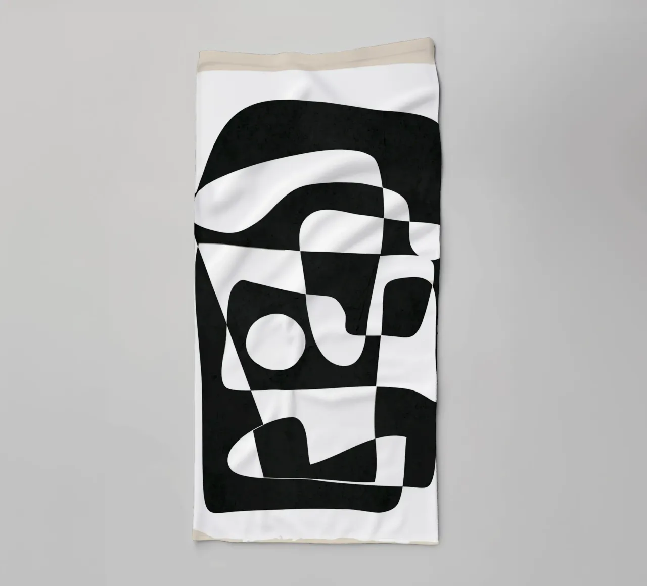 Shape Form I towel by Nadjaa